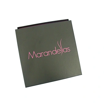 PandaSew Custom Logo Luxury Paperboard With Pink Microfiber Inside Gift Packaging Jewelry Box